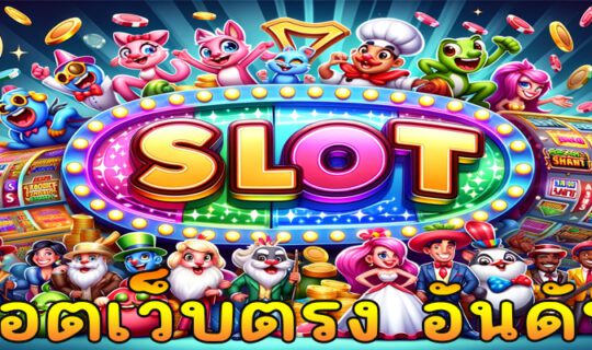 สล็อตเว็บตรง อันดับ 1