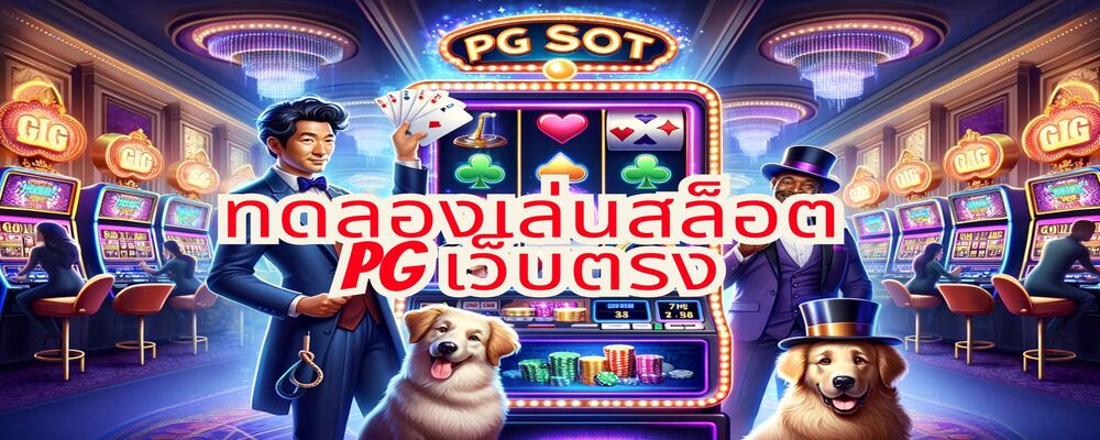 ทดลองเล่นสล็อต pg เว็บตรง