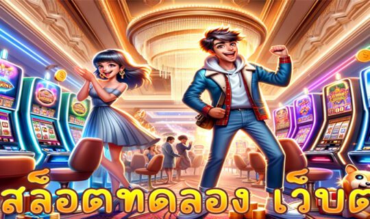 เว็บสล็อตทดลอง เว็บตรง