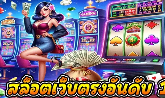 สล็อตเว็บตรงอันดับ 1